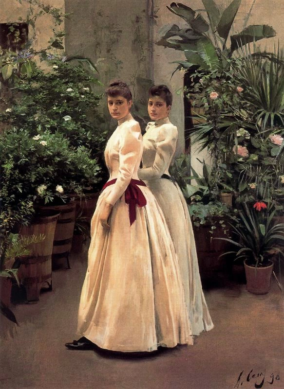 Ramon Casas - Ritratto delle dame
